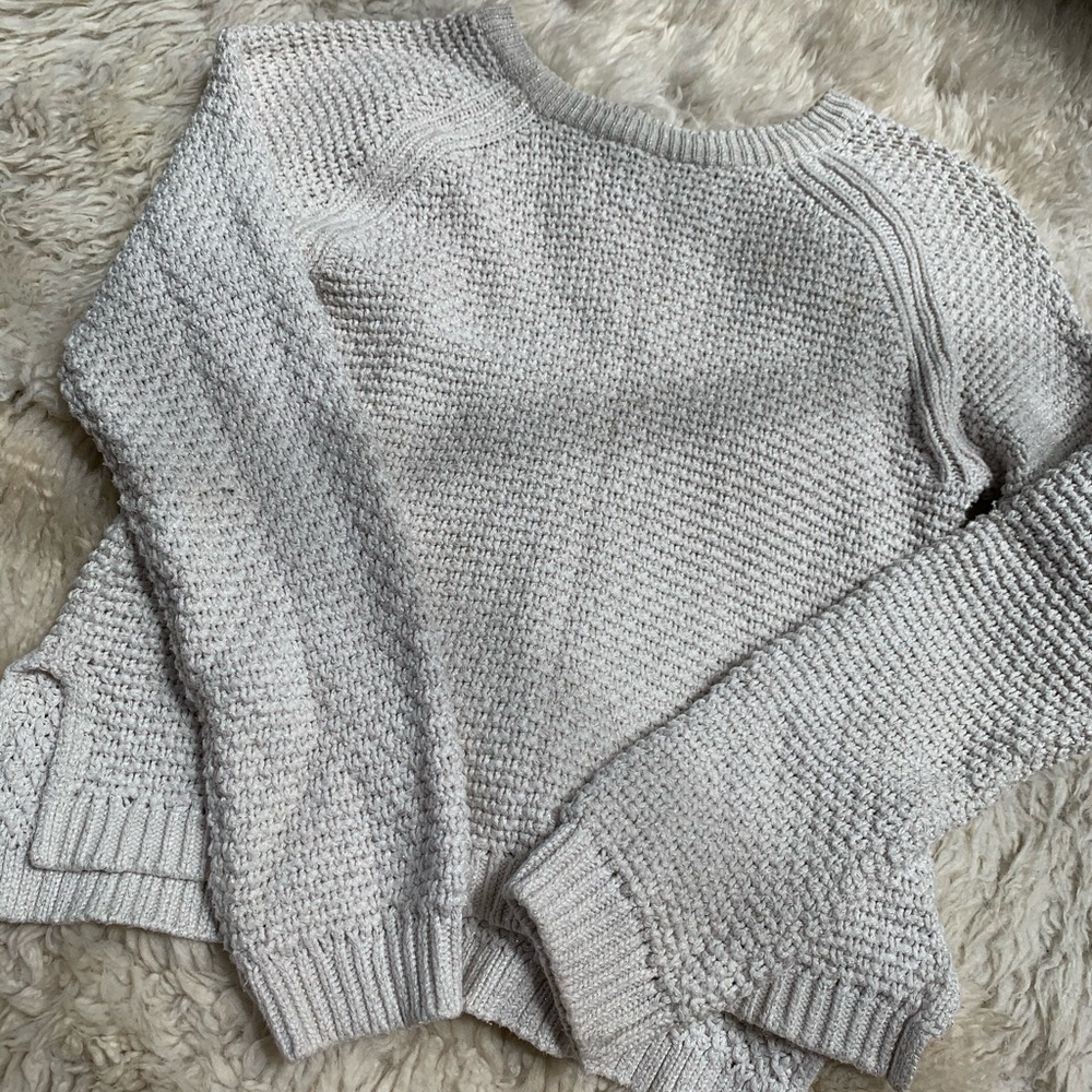 ☆ Cream kids thick sweater